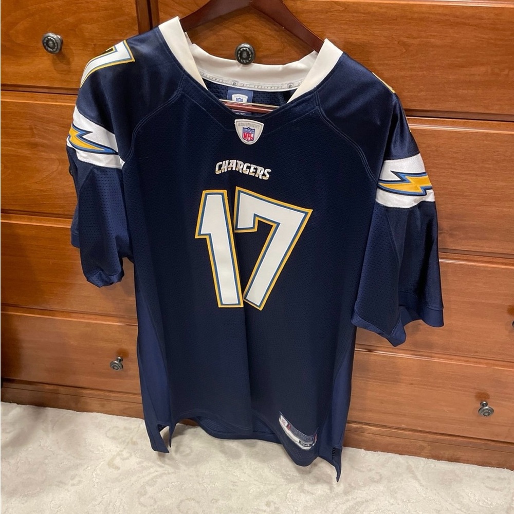 Philip Rivers authentic Reebok 2007 to 2011  Chargers Jersey Game Model